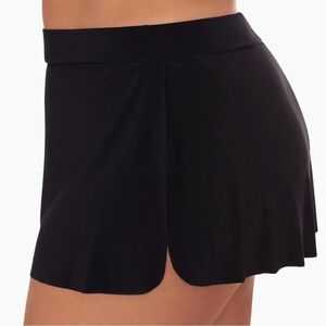 Magicsuit jersey tennis skirt black swim bottom size 14